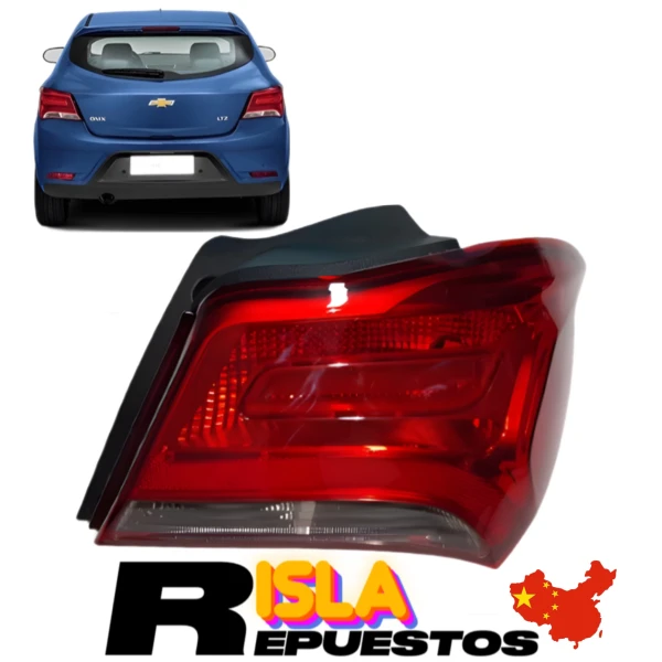 Farol Trasero Para Chevrolet Onix 2017 2020 1.4